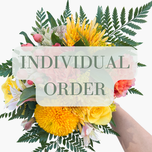 Individual Flower Order